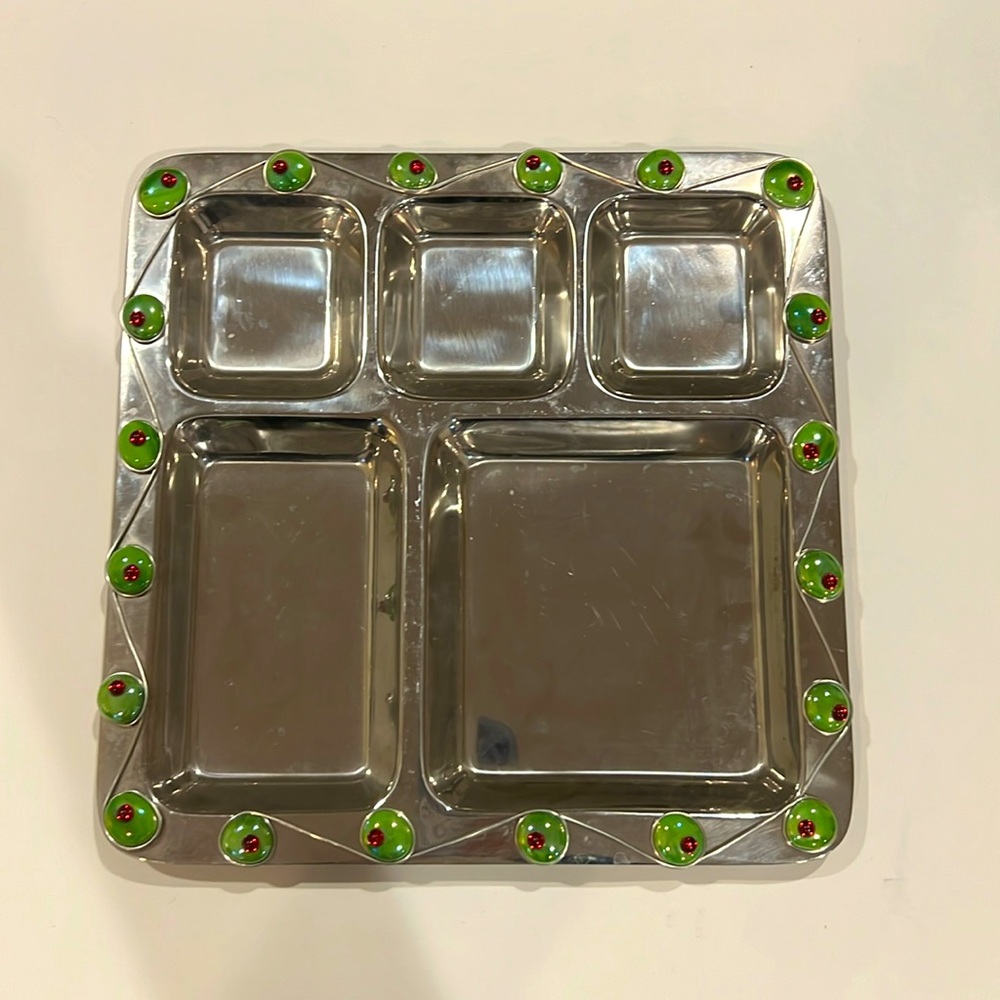 Handcrafted serving platter